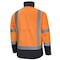 Pioneer Ripstop Jacket, Orange, Small, 300 Denier PU-Coated Ripstop Polyester, Black, Hi-Vis Orange, S V1200251U-S - alternate 4